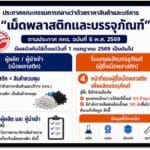 ประกาศ กกร.ว่าด้วยราคาสินค้าและบริการ ฉบับที่ 6 และ ฉบับที่ 47 เรื่อง การแจ้งปริมาณ ราคา และรายละเอียดเกี่ยวกับเม็ดพลาสติก